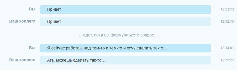 Не пишите «Привет» в чате