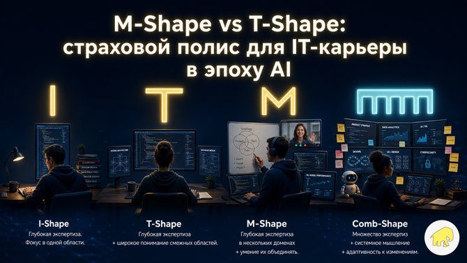 M-Shape vs T-Shape профиль специалиста в IT